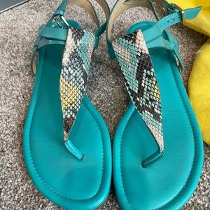 Joan & David flat thing sandals